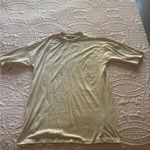 PrettyLittleThing Women’s Tan Short Sleeve Mini Dress